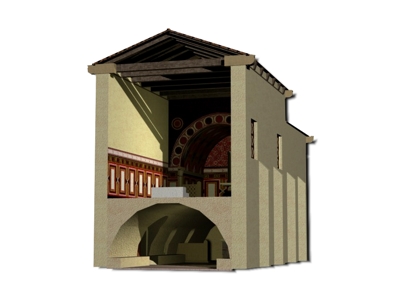Ejemplos de abovedamiento en los edificios del ciclo asturiano