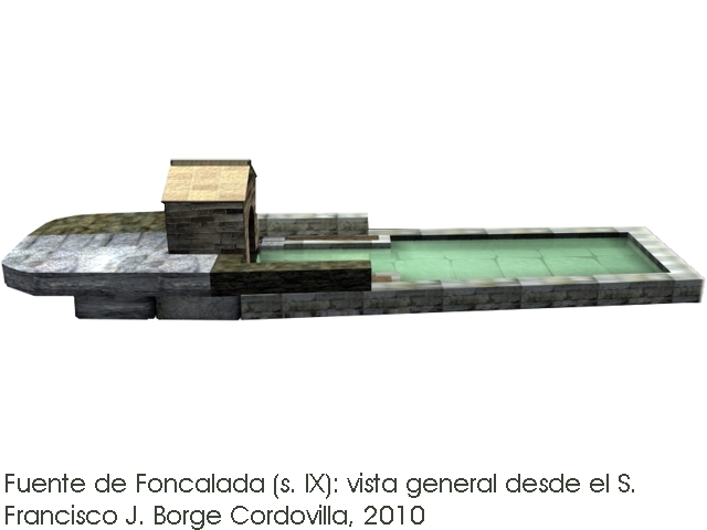 Corte O-E de Foncalada, y explicaci&oacute;n de sus partes