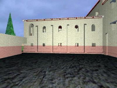 Reconstrucci&oacute;n de un muro articulado mediante contrafuertes