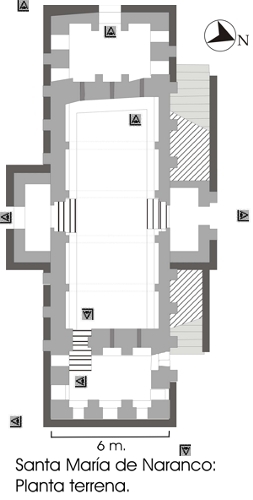 Santa Mar&iacute;a de Naranco: piso terreno