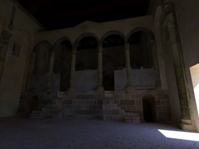 Cripta semisubterránea en la iglesia de San Juan Bautista (Oviedo). Probable dependencia martirial