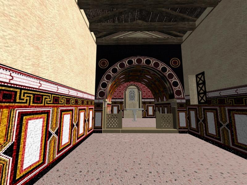 Piso superior de la Cámara Santa de la Catedral de Oviedo. Capilla de San Miguel.