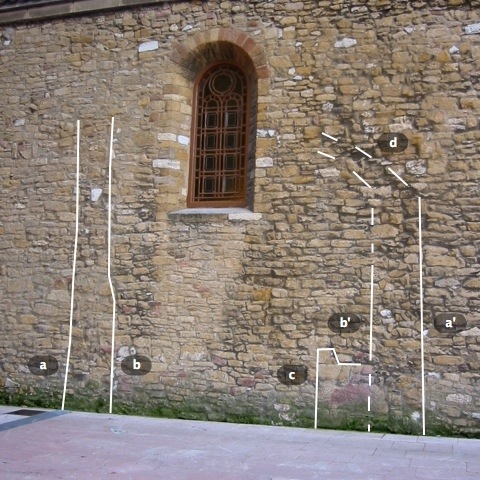 Evolución histórico-arqueológica del lateral N de San Tirso.