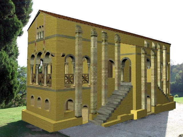 Evolución histórico-constructiva de Santa María de Naranco.