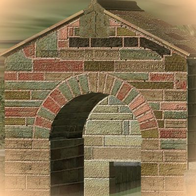 Inscripciones epigráficas sobre el edículo de Foncalada.