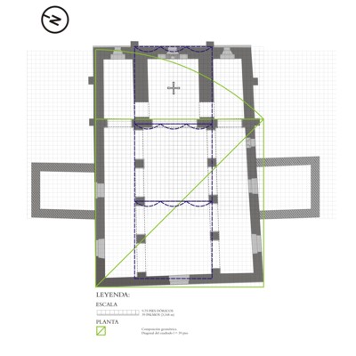 Proporción Cierta: Determinación geométrica de la articulación en alzado de San Pedro de Nora.