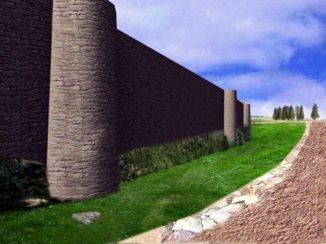 Evolución histórico-constructiva de la muralla altomedieval.